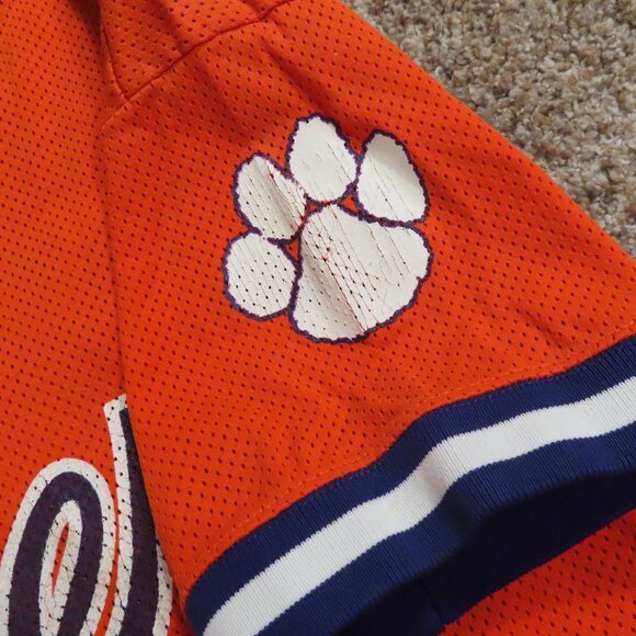 Vintage Clemson Tigers NCAA Baseball Team Jersey #18 Russell Athletic Size 46 - Picture 5 of 9